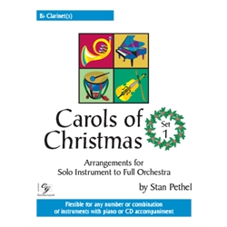 Carols of Christmas, Set 1 (Digital) - Bb Clarinet