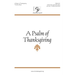 A Psalm of Thanksgiving (Accompaniment Track)