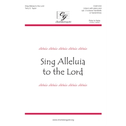 Sing Alleluia to the Lord