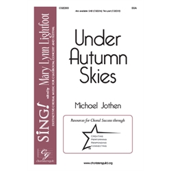 Under Autumn Skies SSA