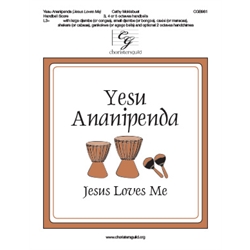 Yesu Ananipenda (Jesus Loves Me) - Handbell  Score 