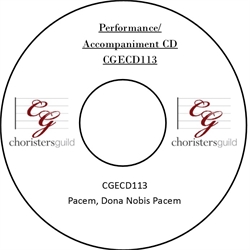 Pacem, Dona Nobis Pacem (Performance/Accompaniment CD)