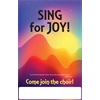 Sing For Joy! Poster