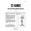 22 Games for Teaching Music Facts Book